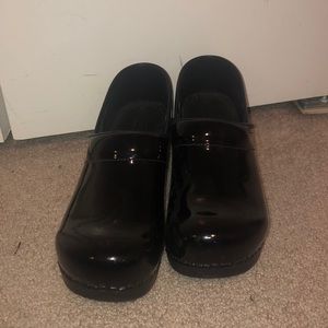 Black Sanita Limited Clogs